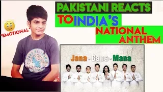 Pakistani Reacts on India's National Anthem *Emotional* Jana Gana Mana"
