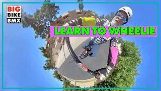 Learn to wheelie a 29 inch BMX bike - from a 47 year old dad.