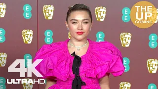 Florence Pugh at Baftas: Arrival, red carpet, photocall for Little Women