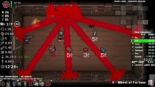 The Binding of Isaac Racing+ Season 1 Speedrun PB 1:22:16