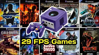 Top 29 FPS game for Nintendo Gamecube