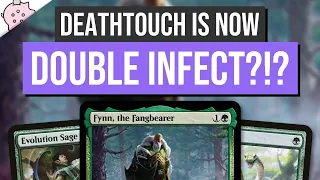 Deathtouch is now Double Infect?!? | Fynn, the Fangbearer | Kaldheim Spoiler | EDH | MTG | Commander