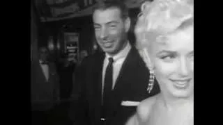 Marilyn Monroe & Joe DiMaggio Attend The Seven Year Itch Premiere, 1955