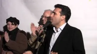 Зоран Заев на митинг во Баница