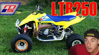 Suzuki should bring back the Quad Racer... And it should be 2 STROKE like this one!!!