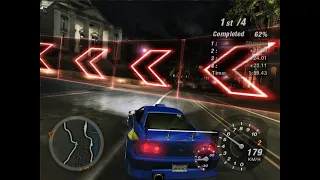 Completing Longest Sprint Race In NFSU2