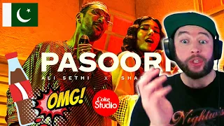 INCREDIBLE 😲 | Coke Studio | Season 14 | Pasoori | Ali Sethi x Shae Gill | REACTION #pakistan #coke