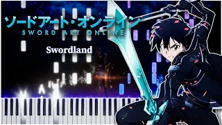 Swordland (Sword Art Online) 【 PIANO TUTORIAL 】