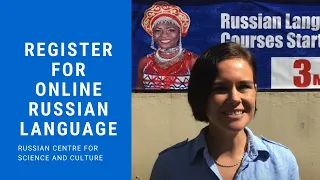 Russian Language course from the 3rd of May | Lusaka, Zambia