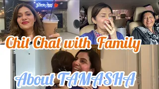 Sharing my experience of Tamasha Ghar and my mom so cute who that it was scripted🤣🤣🤣