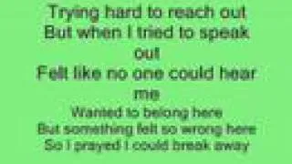 Kelly Clarkson Breakaway (With Lyrics)