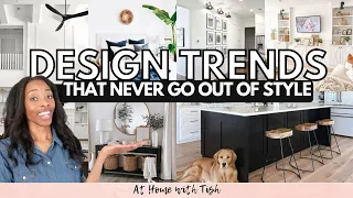 10 CLASSIC DESIGN TRENDS THAT NEVER GO OUT OF STYLE // INTERIOR DESIGN IDEAS