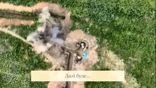 [NSFW] Ukrainian 59th Motorized Brigade R18 Drone Drops Munition on Russian Soldier Inside a Trench