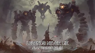 Nightcore - Legends Never Die (Alan Walker Remix)