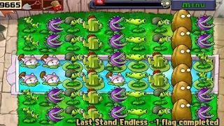 All plants versus zombies in survival endless pool stand full gameplay 😲