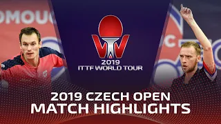 Stefan Fegerl vs Alexander Shibaev | 2019 ITTF Czech Open Highlights (Pre)