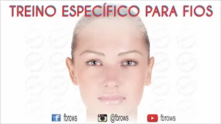 Microblading. Treino para fios perfeitos - fio a fio realista