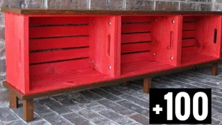 +100 ideas cool furniture done with crate in market