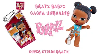 BRATZ BABYZ SASHA UNBOXING!! | Bratz Babyz 2024 reproductions review and unboxing💓