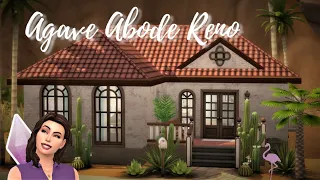 Agave Abode Reno🛠🏡||Sims 4 Speed Renovation