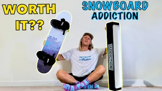 Testing Snowboard Addiction Training Board... IS IT WORTH IT??