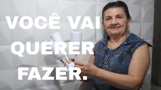 2 IDEIAS INATALINA COM TAÇAS DE PLÁSTICO/ DO LIXO AO LUXO/BY Socorro Rodrigues/#artesanato #diy