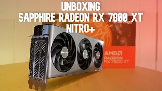 Unboxing Sapphire Radeon RX 7800 XT NITRO+
