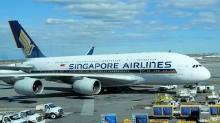 Singapore Airlines A380-800 Suites JFK-FRA, Round the World 8-2