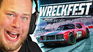 Watch Me "Race" Against Youtubers In Wreckfest No Rules