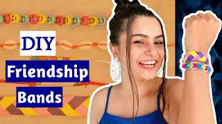 DIY Friendship Bands Idea😱 #crafteraditi #youtubepartner #shorts #diy #friendshipday @CrafterAditi