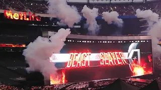 Seth Rollins entrance WWE Wrestlemania 35 NY NJ BeastSlayer