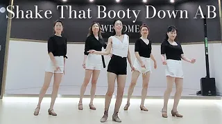 Demo- Shake That Booty Down AB(쉐이크 댓 부티 다운 AB)[Absolute Beginner(입문용)][Cyber Drop 작품음악에 왕초보 스텝으로]