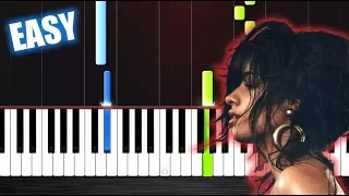 Camila Cabello - Havana - EASY Piano Tutorial by PlutaX