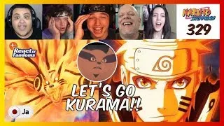 Naruto Kurama Mode 🦊 First Time Reaction Mashup JAP   Long version   Shippuden 329 🤯 ナルト 疾風伝