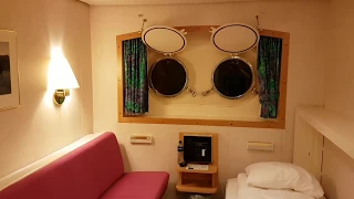 Hurtigruten MS Kong Harald, Polar Cabin Tour