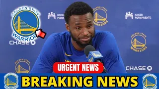 SAD NEWS! IT JUST HAPPENED! ANDREW WINGGINS DEPARTURE CONFIRMED! SHOCKED THE NBA! WARRIORS NEWS!