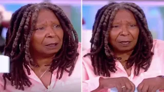 The View’s Whoopi Goldberg yells ‘well hell!’ as she rips up notes and tries to abruptly end segment