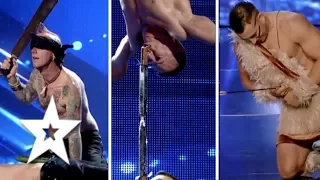 Most DANGEROUS Auditions on Romania's Got Talent | Românii au talent 2017