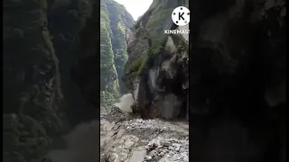 Landslide in Uttrakhand caught on camera, incident happened in Pithoragarh| Watch | Oneindia News