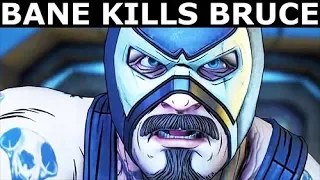 Bane Kills Bruce Wayne - BATMAN Season 2 The Enemy Within Episode 4: What Ails You (Telltale Series)