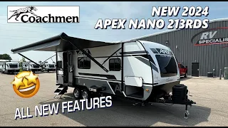 See The New 2024 Coachmen Apex Nano 213RDS