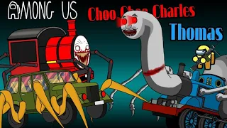 Among Us & Tormas Vs Choo Choo Charles & JeepSpider  - 우리 가운데 애니메이션 _ Among Us Animation