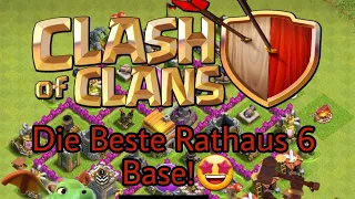 Die BESTE Rathaus 6 Base in Clash of Clans🤩| ClashOfClansGamer!