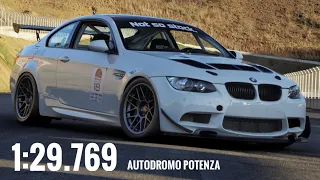 E92 M3 Track Tool - Potenza Onboard - 1:29.769