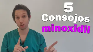 Dermatólogo te cuenta 5 consejos sobre minoxidil