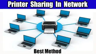 Printer Sharing In Network | How To Share Printer In Network | Printer Share Kaise Kare |