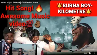 ANOTHER HIT! 🔥 Reaction To Burna Boy - Kilometre (Official Music Video)