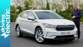 New Skoda Enyaq iV electric family car review – DrivingElectric