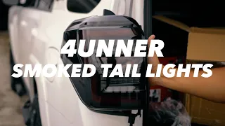 5th Gen 4Runner Tail Lights (Smoked / Blacked Out) Installation and Startup Sequence! (cartrimhome)