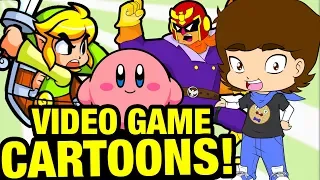 Top 7 BEST Video Game CARTOONS and ANIME! - ConnerTheWaffle